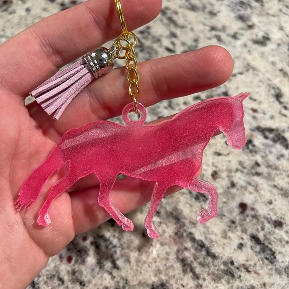 🎉🎉2x HP🎉🎉 Handmade Horse Keychain - Picture 2 of 6